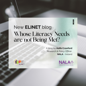 New ELINET blog: Whose literacy needs are not being met?