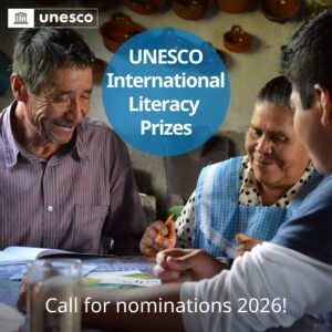 Call for Applications: UNESCO International Literacy Prizes 2026