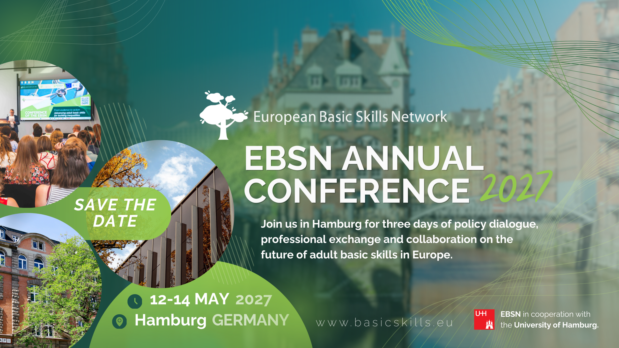 Save the Date: EBSN Annual Conference 2027 in Hamburg