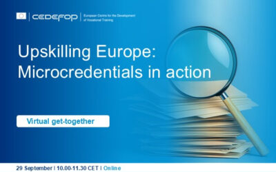Microcredentials in Action: Cedefop Online Event on 29 September